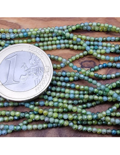 Zirkoniakette-stark funkelnd-facettiert 2mm 2