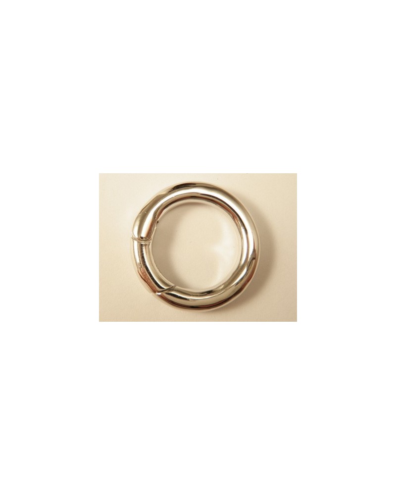Schliesse 25mm, 925 Silber rhodiniert