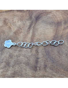 Verlängerungsketterl 2.5/38mm, 925 Silber rhodiniert