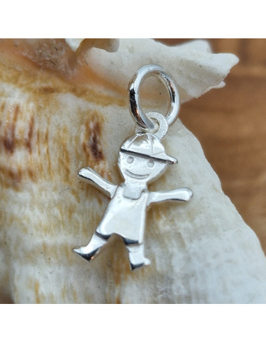 Charm Kind 15mm, 925 Silber