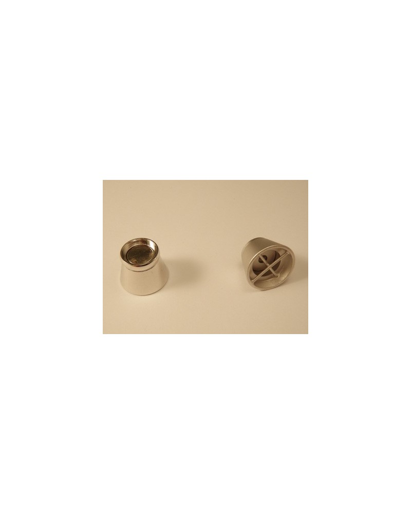 Magnetschliesse 17x22mm rhodiniert