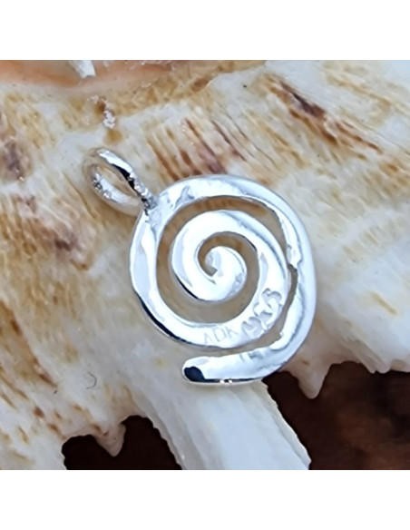 Charm Spirale 10x14mm, 925 Silber