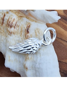 Charm Feder 15mm, 925 Silber