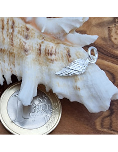 Charm Feder 15mm, 925 Silber 2