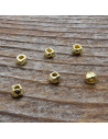 Zwischenteil, 3x2mm, 925 Silber vergoldet