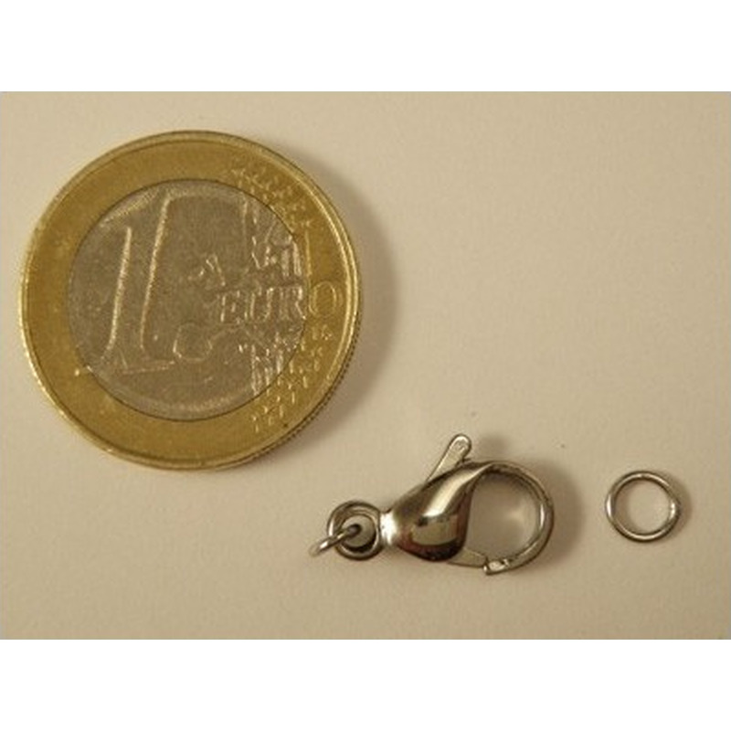 Karabiner 15mm Edelstahl