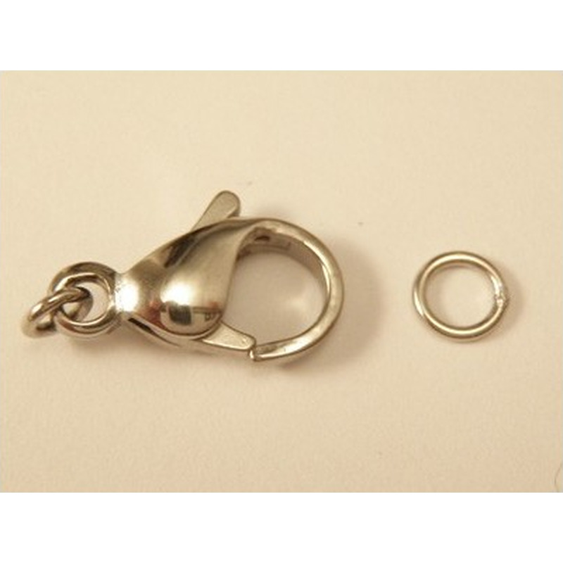 Karabiner 15mm Edelstahl
