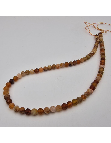 Feueropalkette facettiert 5mm