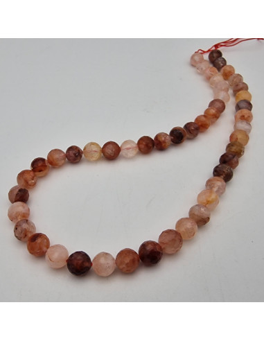 Golden Healer Kette facettiert 8mm