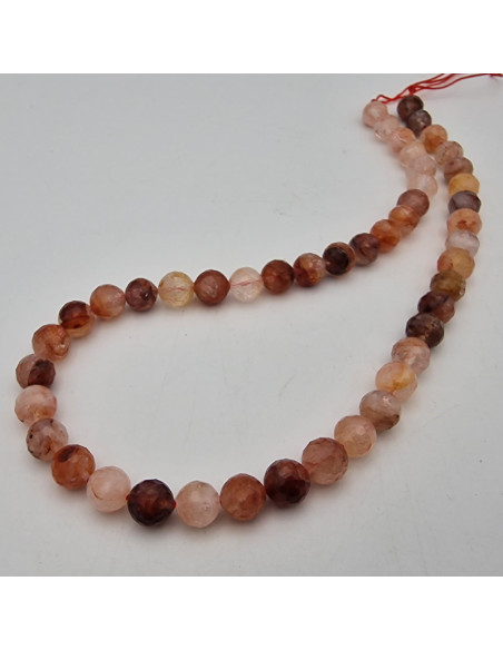 Golden Healer Kette facettiert 8mm