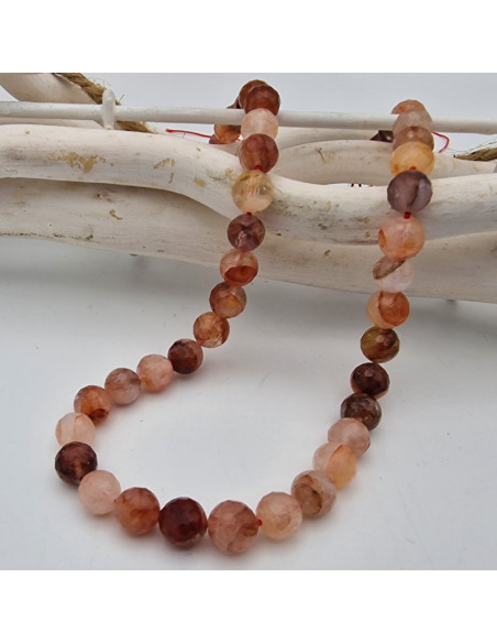 Golden Healer Kette facettiert 8mm