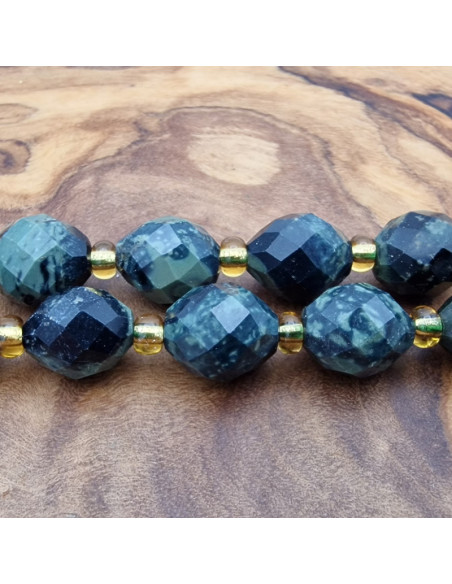 Eldaritkette (Kabamba, Nebulastein) 6x8mm facettiert