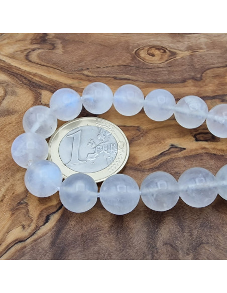 Mondsteintkette blau 10mm A