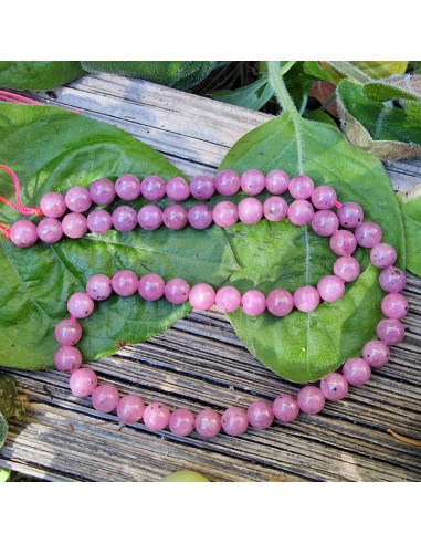 Rubin Kette 7mm