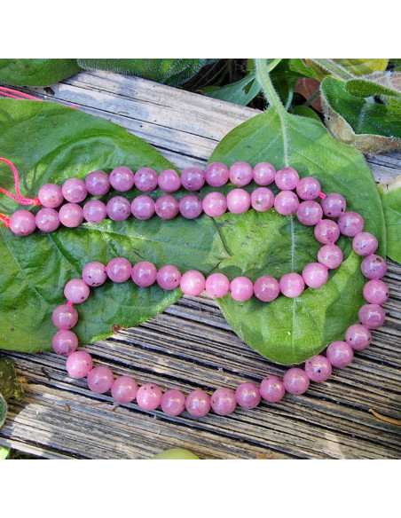 Rubin Kette 7mm