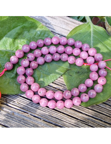 Rubin Kette 7mm