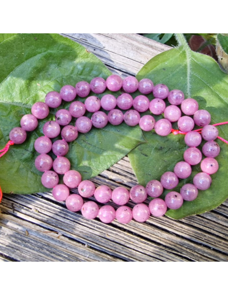 Rubin Kette 7mm
