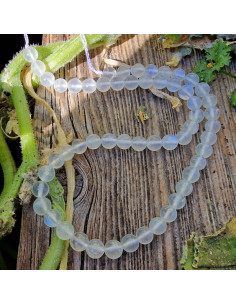 Mondsteintkette blau 7mm A