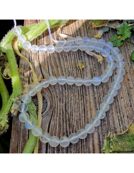 Mondsteintkette blau 7mm A