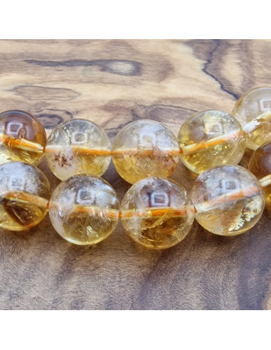 Zitrinkette (Citrin) 10mm