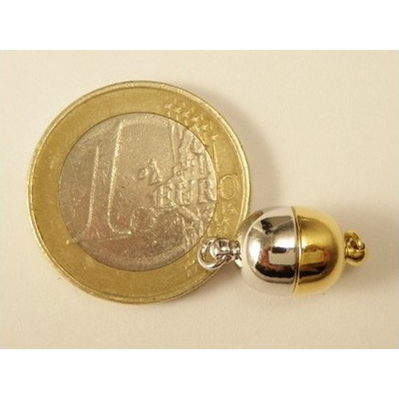 Magnetschliesse 9*15.5mm bicolor