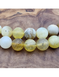 gelber Opalkette 8mm