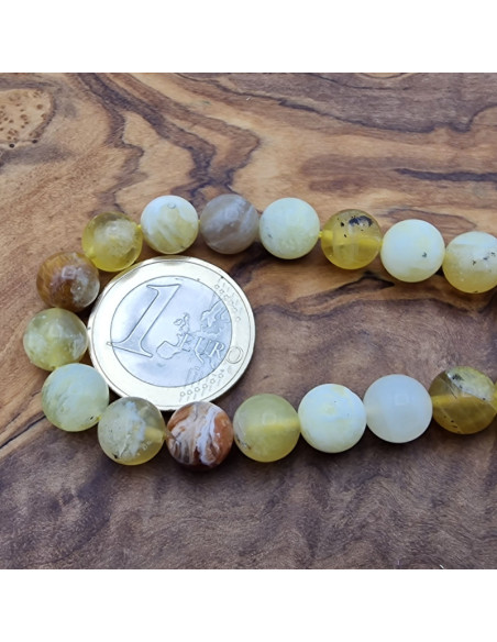 gelber Opalkette 8mm