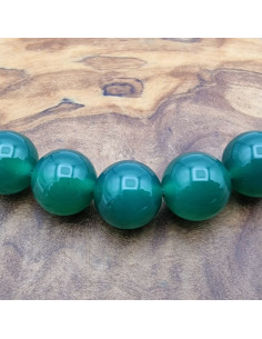 Achatkette grün 10mm
