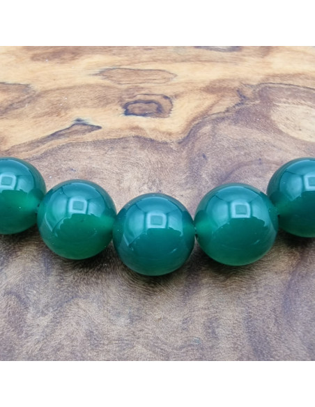 Achatkette grün 10mm