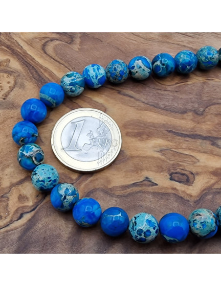 Imperial Jaspis Kette 8mm