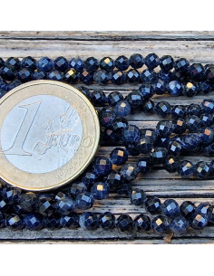 Saphirkette (Safir) facettiert 4mm 2