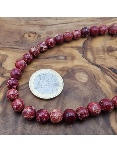 Imperial Jaspis Kette 8mm