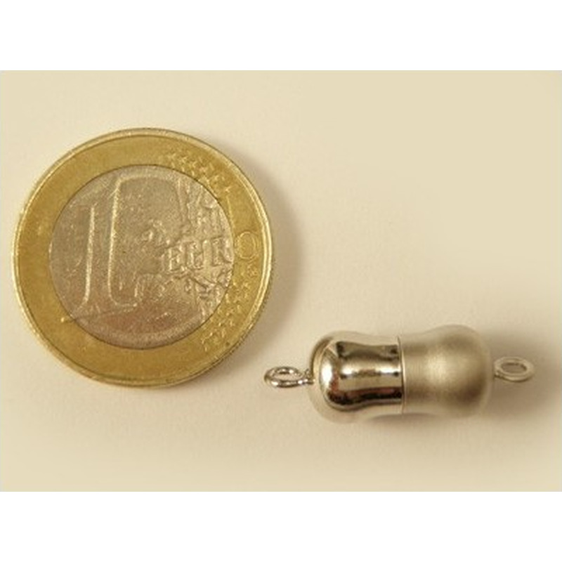 Magnetschliesse 8*22mm rhodiniert