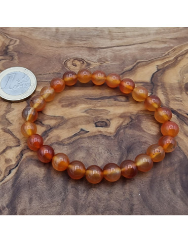 Carneol 8mm Armband