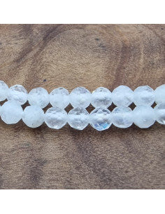 Mondsteinkette facettiert 3mm