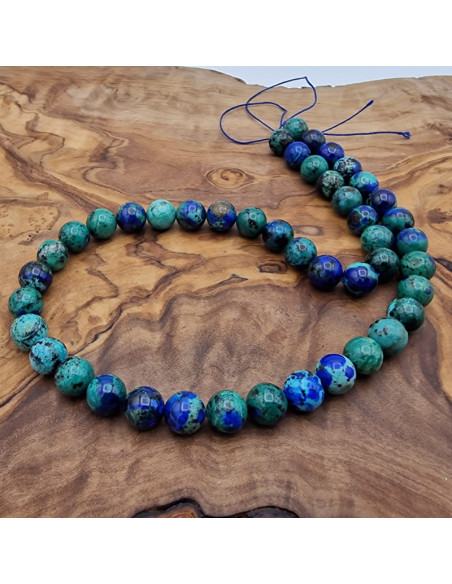 Azuritkette 8mm