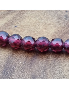 Granat Armband 3mm facettiert 2