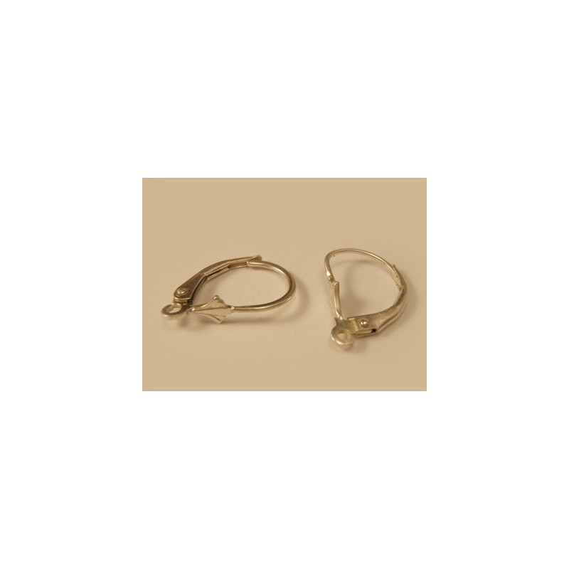 2 Stk. Brisur 10x16mm, 925 Silber