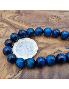Tigeraugekette blau 8mm 2