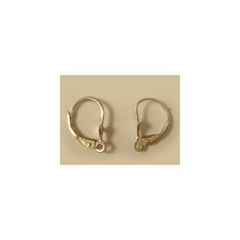 2 Stk. Brisur 10x16mm, 925 Silber