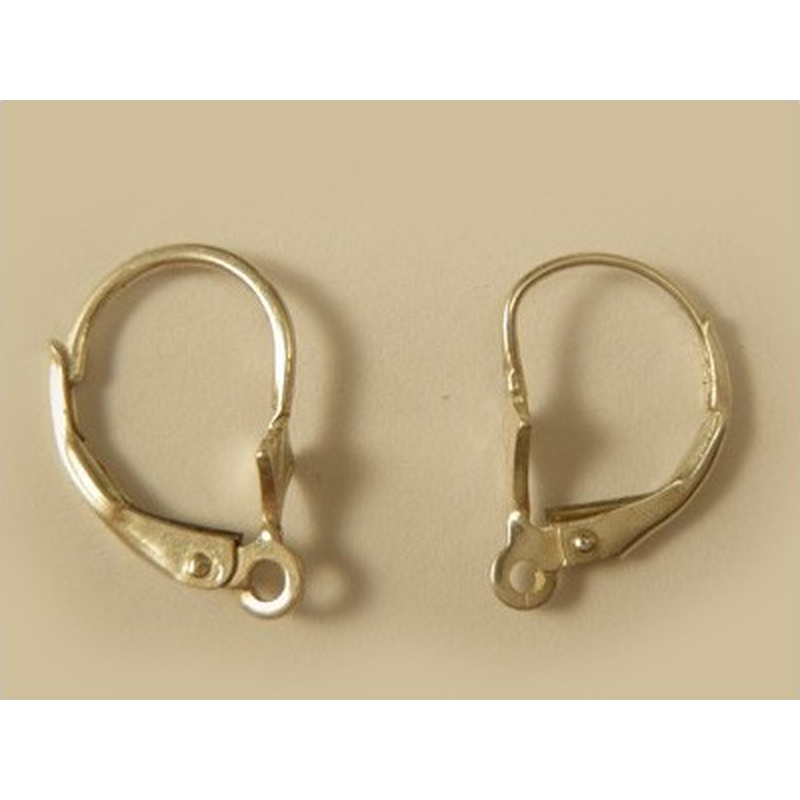 2 Stk. Brisur 10x16mm, 925 Silber