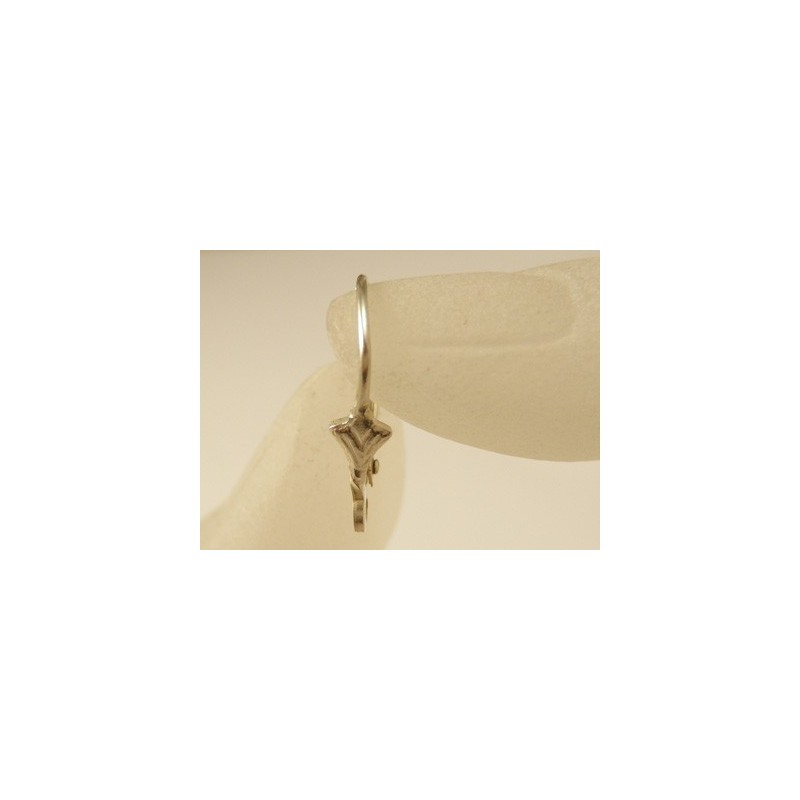 2 Stk. Brisur 10x16mm, 925 Silber