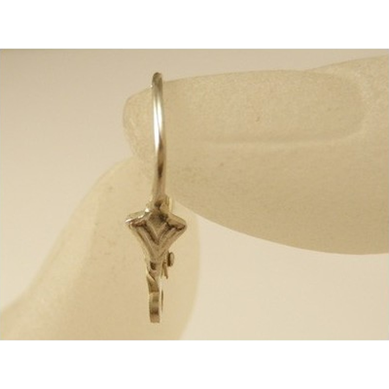 2 Stk. Brisur 10x16mm, 925 Silber