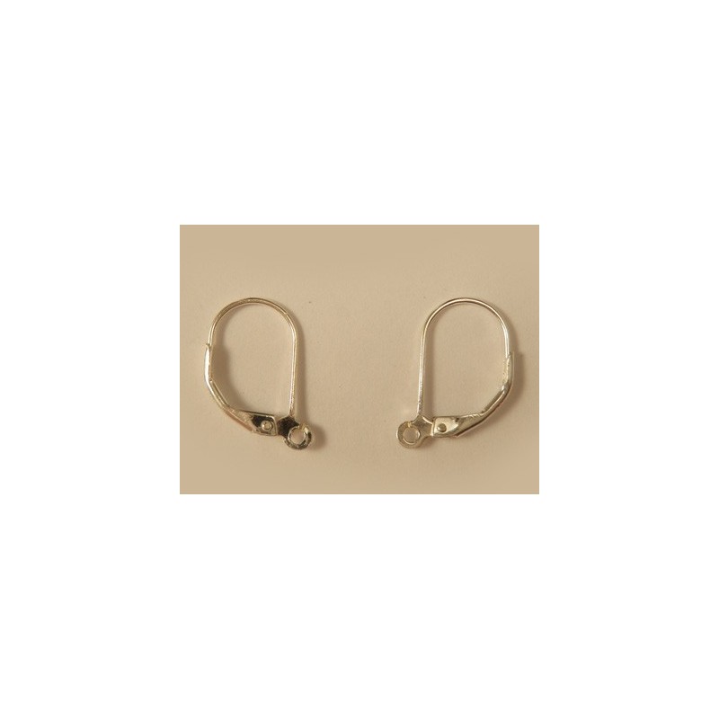 2 Stk. Brisur 10x17mm, 925 Silber