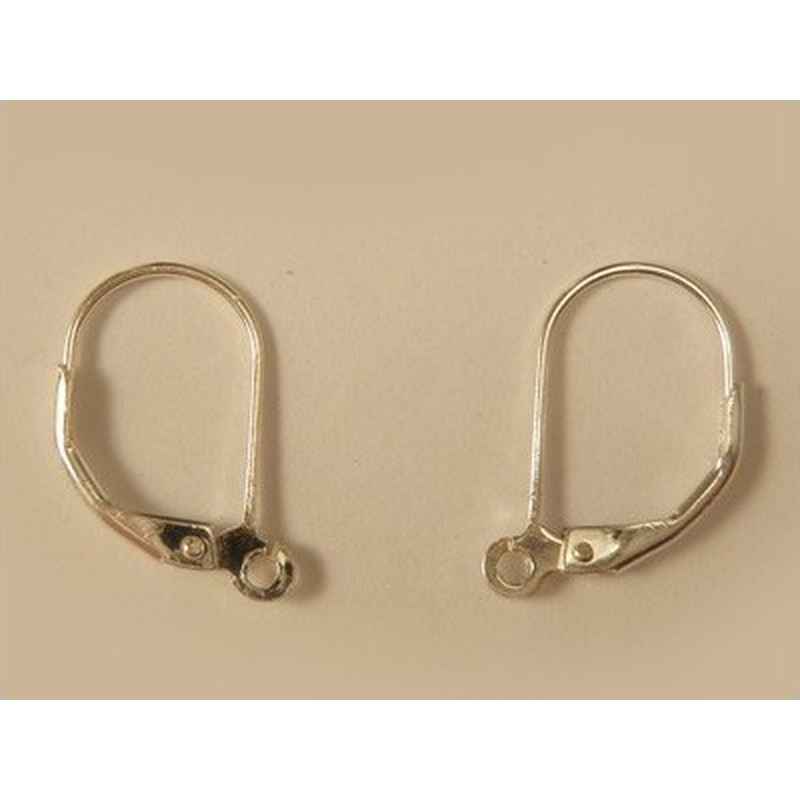 2 Stk. Brisur 10x17mm, 925 Silber