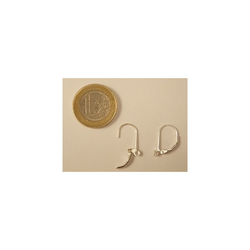 2 Stk. Brisur 10x17mm, 925 Silber