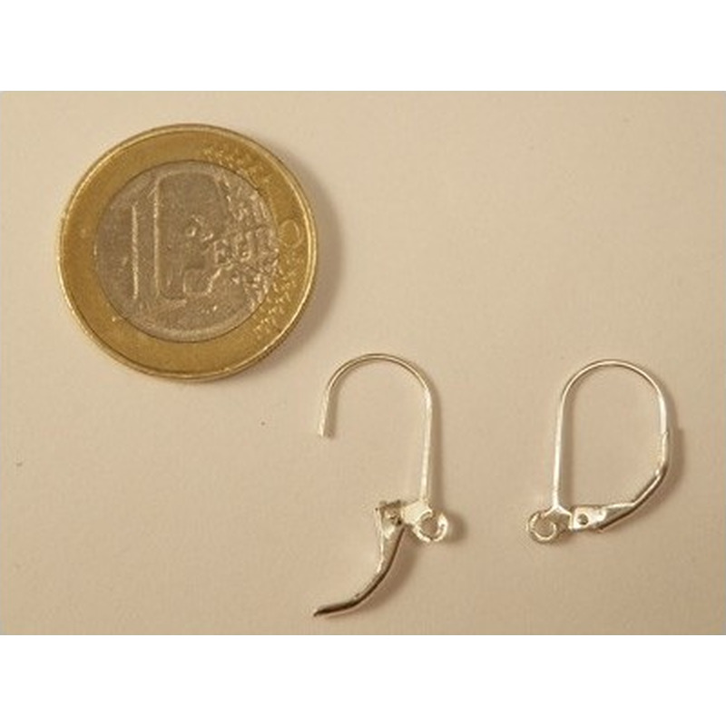 2 Stk. Brisur 10x17mm, 925 Silber