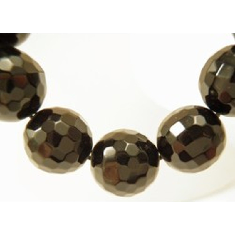 Onyxkette facettiert 10mm