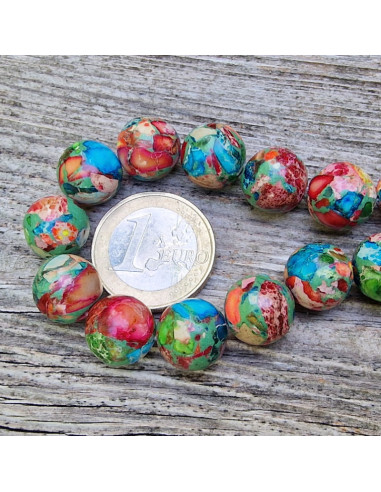 Imperial Jaspis Kette 12mm