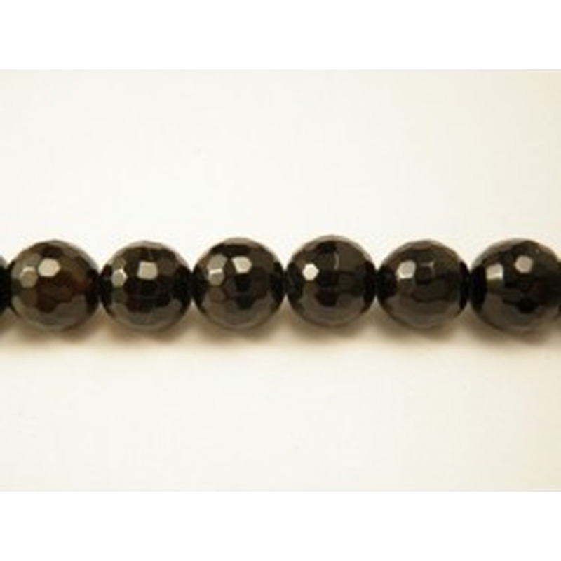 Onyxkette facettiert 10mm 2